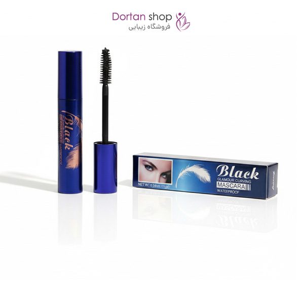 ریمل چشم مشکی حجم‌ دهنده و ضد آب Romantic Beauty