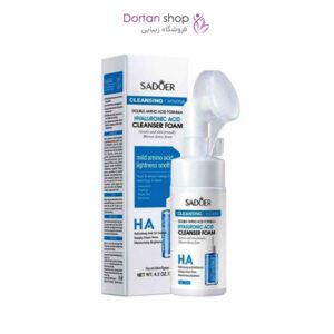 فوم شست‌وشوی صورت براش‌دار سادور حاوی هیالورونیک اسید | حجم 120 میل