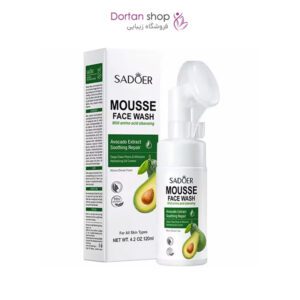 فوم شست‌وشوی صورت براش‌دار سادور (حاوی عصاره آووکادو حجم 120 میل)