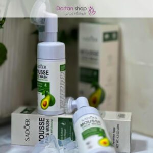 فوم شست‌وشوی صورت براش‌دار سادور (حاوی عصاره آووکادو حجم 120 میل)