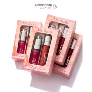 پک لیپ گلاس و بالم لب حرارتی طرح دیور برند دورهو 