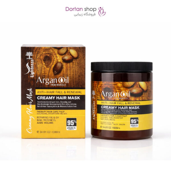 ماسک مو آرگان بدون سولفات حجم ۱۰۰۰ میل
